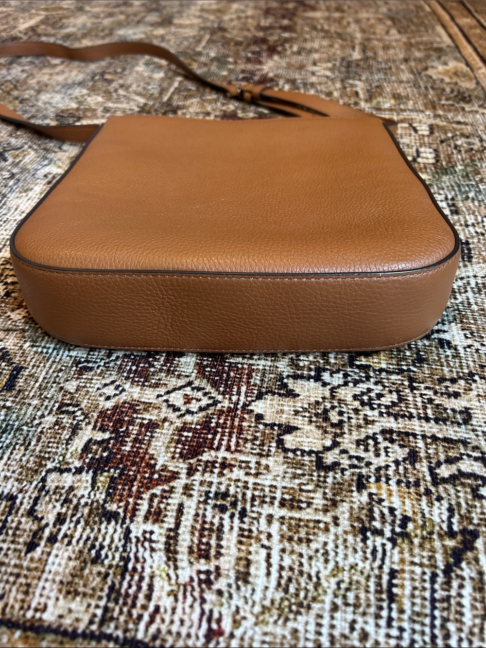 kate spade Pebbled Leather Tan/Brown Crossbody Bag - Picture 3 of 7